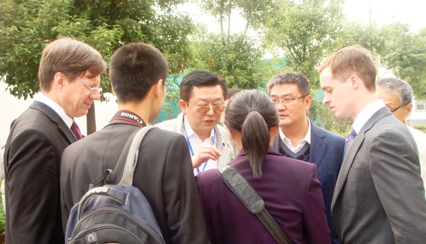 武進中英低碳基金領導參觀常州公司