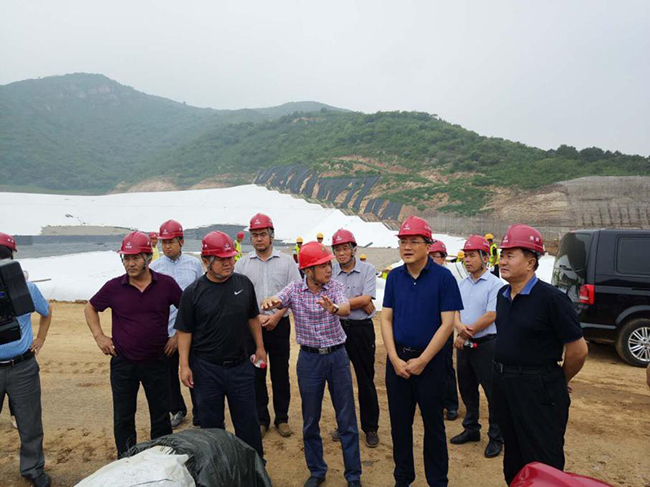 北京市密云區(qū)委副書記、區(qū)長潘臨珠視察密云項目