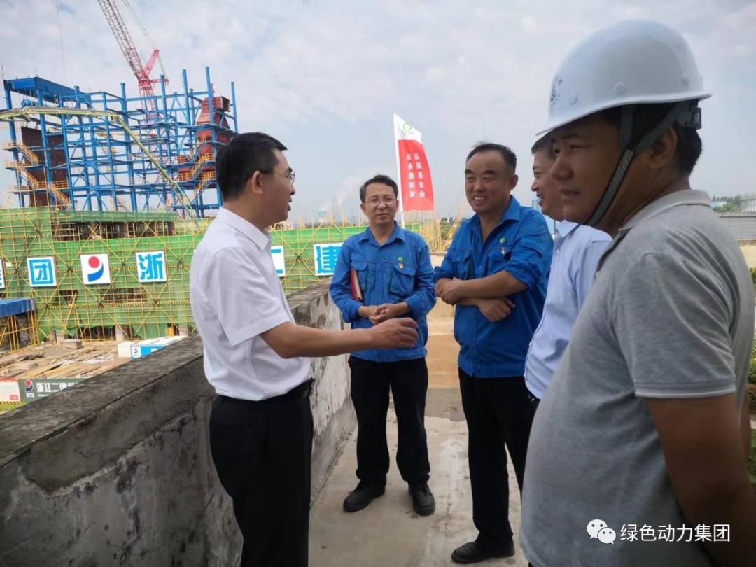 綠色動(dòng)力集團(tuán)黨委書(shū)記、董事長(zhǎng)喬德衛(wèi)到武漢公司開(kāi)展基層聯(lián)系點(diǎn)調(diào)研