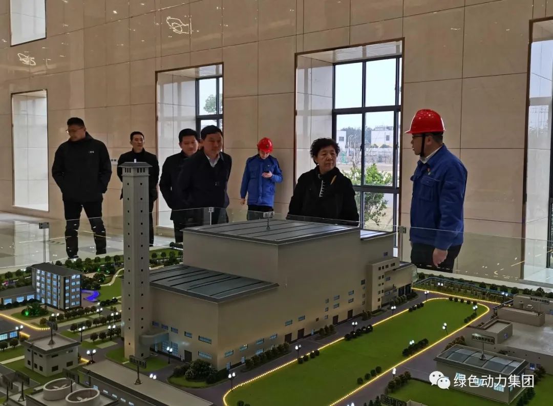 江西省生態(tài)環(huán)境廳一級巡視員石晶調(diào)研綠色動力豐城項目