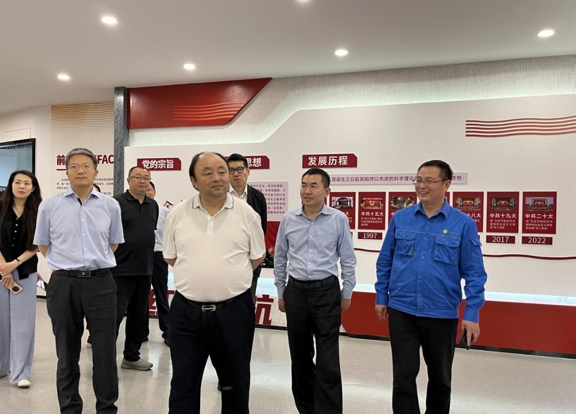 北京國(guó)資公司黨委書記、董事長(zhǎng)岳鵬調(diào)研綠色動(dòng)力海寧擴(kuò)建項(xiàng)目