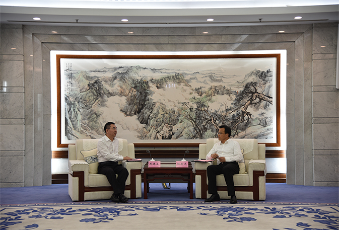 綠色動(dòng)力集團(tuán)董事長(zhǎng)喬德衛(wèi)拜會(huì)濟(jì)南市政府領(lǐng)導(dǎo)